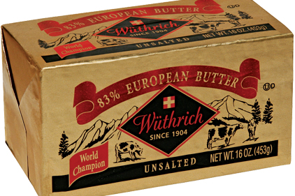 WÃÂ¼thrich 83% European-style unsalted butter
