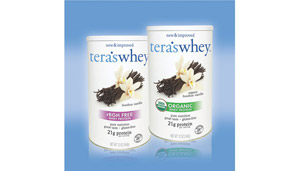 USDA-certified organic whey protein powders