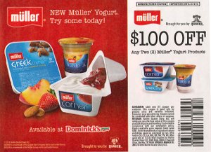 Muller Quaker Dairy corner yogurt