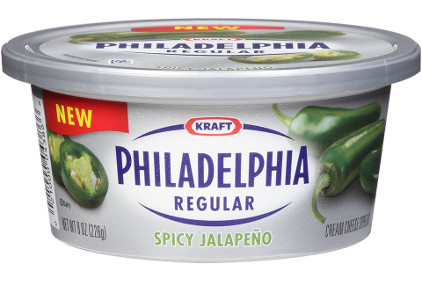 Philadelphia spicy jalapeno cream cheese