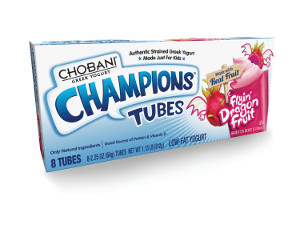 Chobani Champions Dragon Fruit Tubes