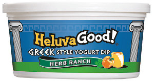 Heluva Good Greek-style yogur dips Ranch