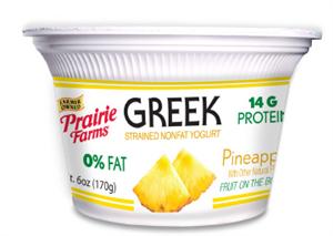 Prairie Farms Pineapple Greek yogurt