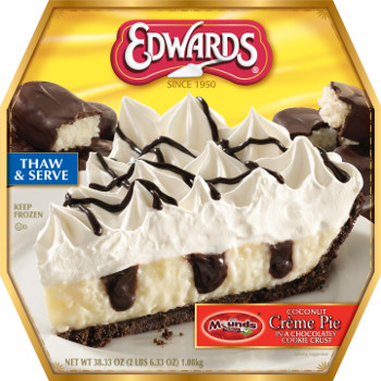Edward's Mounds cream pie