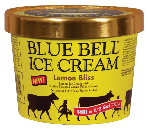 Blue Bell Lemon Bliss