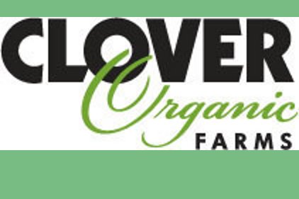 Clover Farms logo organic non-GMO dairy milk