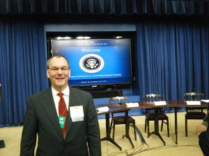 Jim Carper Dairy Foods magazine U.S. Dairy Sustainability  Council meeting in the White House