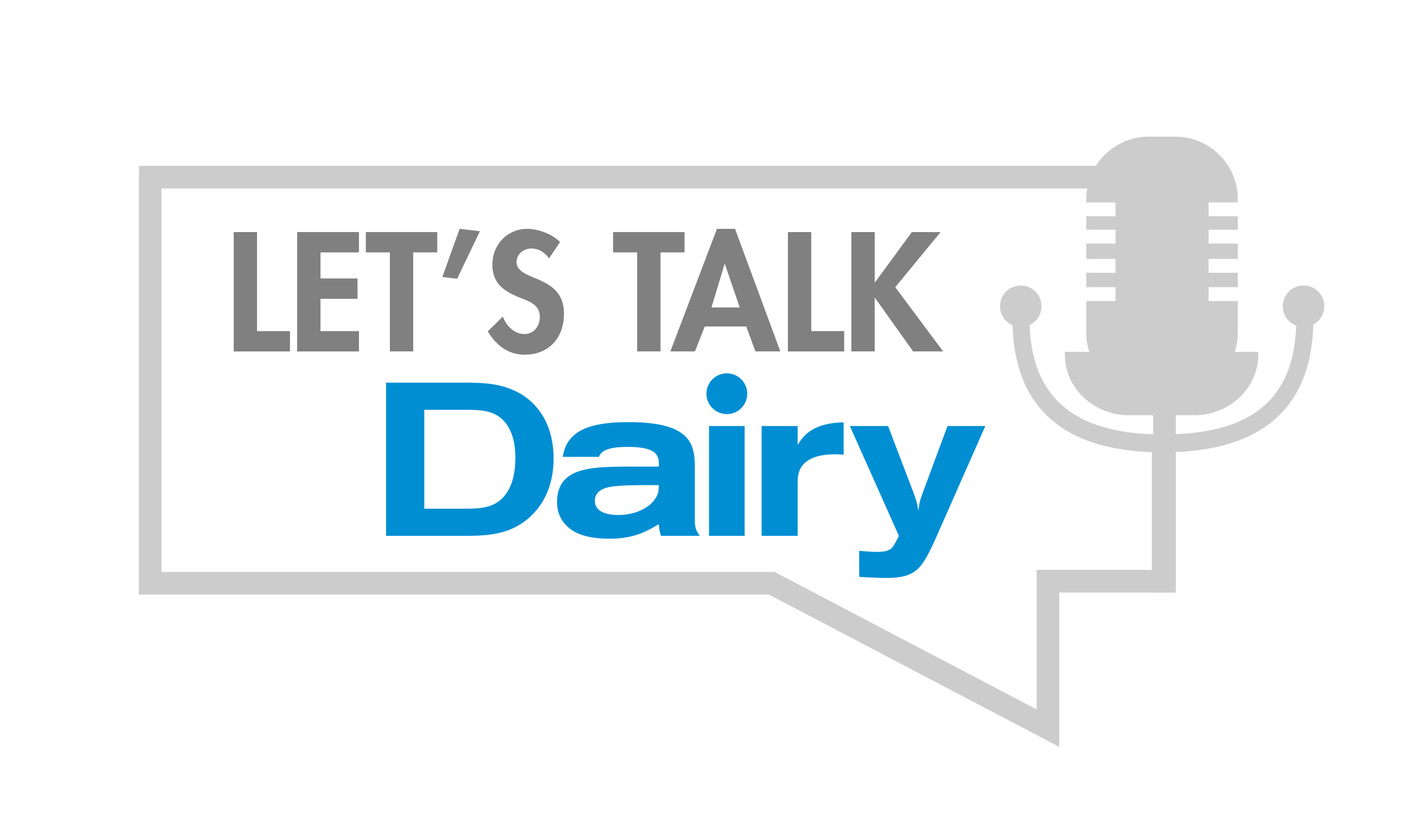 Lets talk dairy Podcast Logo