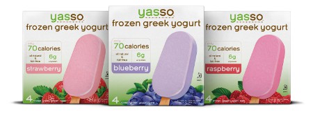 Yasso Greek frozen yogurt bars