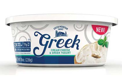Greek cream cheese