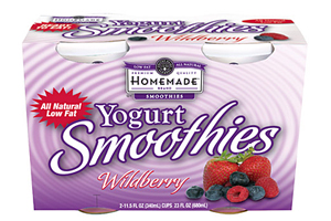 Frozen yogurt smoothie