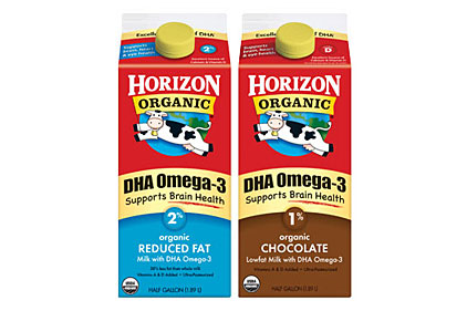 Horizon fortified organic milk