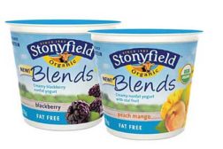 Blends yogurt from Stonyfield Organic