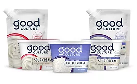 Good Culture lactose-free sour cream cottage cheese