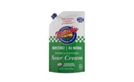 Westby Cooperative Creamery sour cream pouch