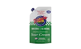 Westby Cooperative Creamery sour cream pouch