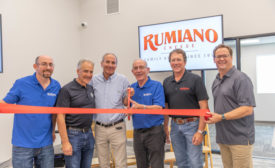Rumiano ribbon cutting event