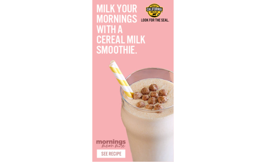 CMAB milk and cereal retail promotion