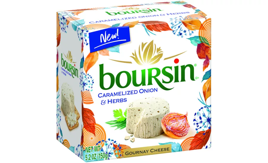 Boursin Cheese Caramelized Onion & Herbs