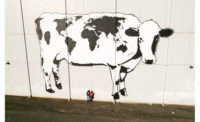 Dairygold World Cow mural