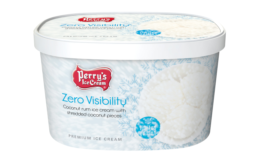 Perry's Ice Cream Zero Visibility seasonal flavor