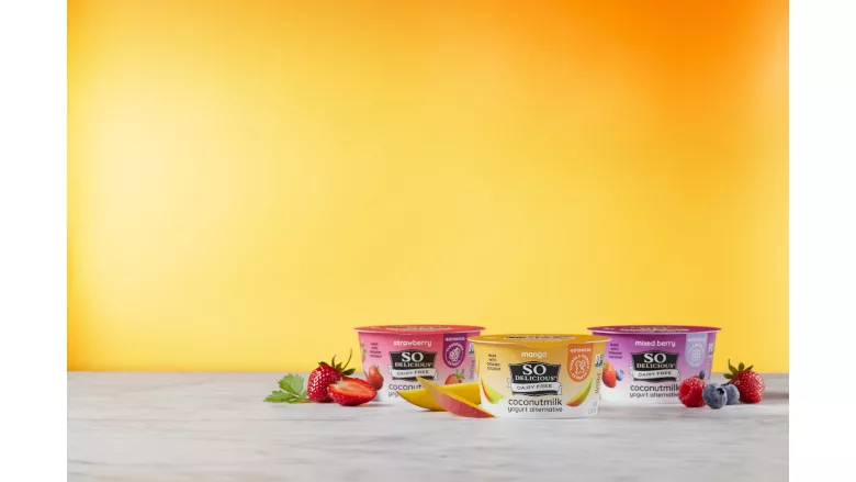 So Delicious Dairy Free yogurt alternative