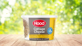 Hood cottage cheese with everything bagel seasoning