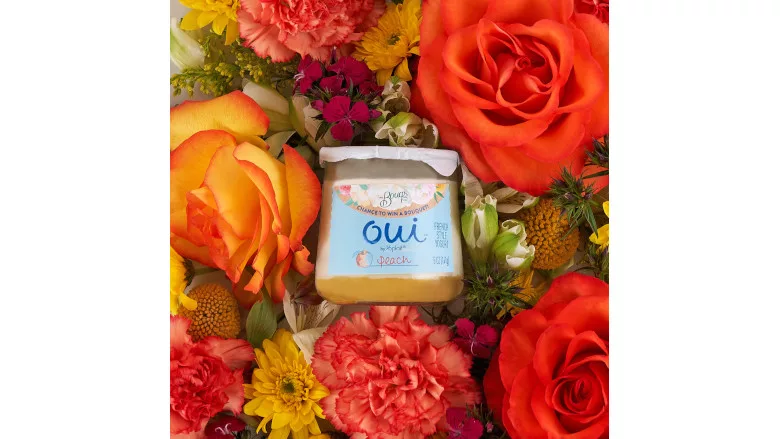 Oui by Yoplait bouquet giveaway