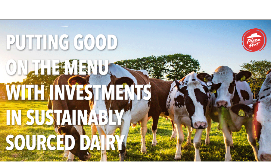 Dairy Farmers of America teams with Pizza Hut on sustainability ...
