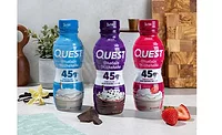 Quest milkshakes contain 45 grams of protein