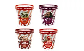 Two Spoons high-protein ice cream