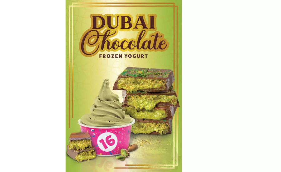 16 Handles debuts Dubai Chocolate flavor