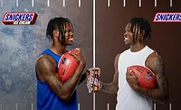 SNICKERS teams with TravisHunterTwoPack