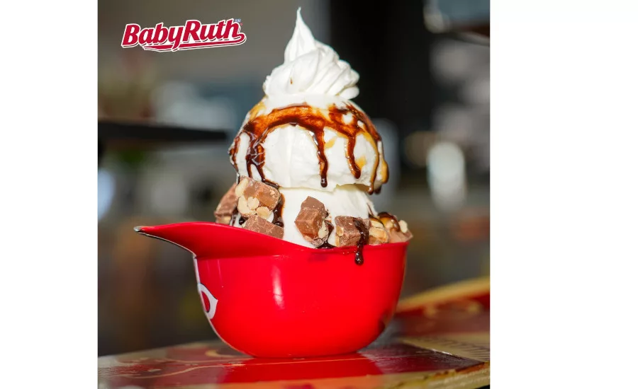 Baby Ruth new sundae at Reds games