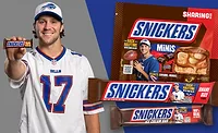 SNICKERS teams with Josh Allen
