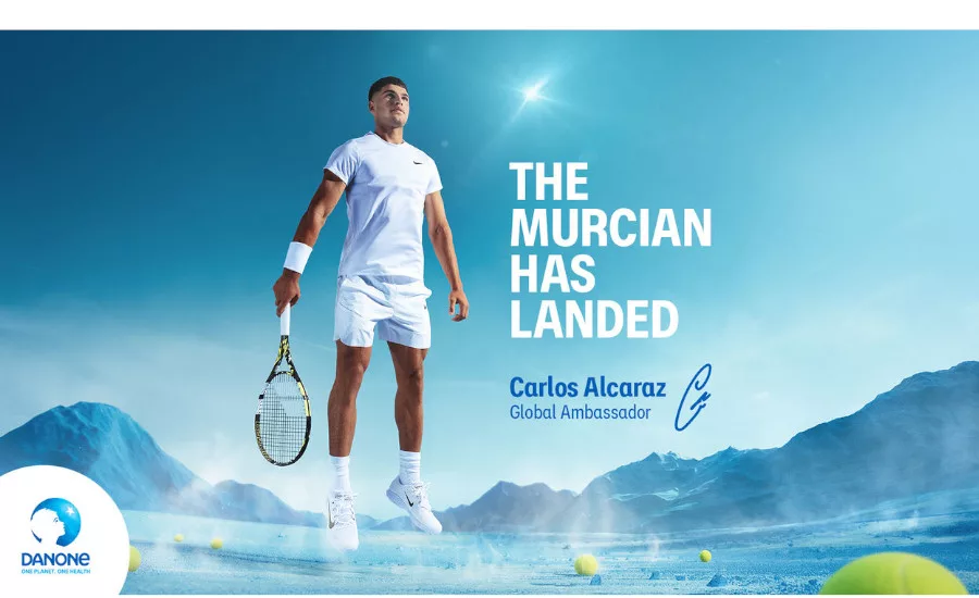 Carlos Alcarez Danone new global brand ambassador