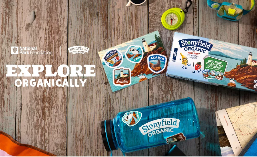 Stonyfield teams with National Parks Foundation