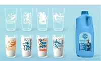 TruMoo Tru Moo new milk and glasses