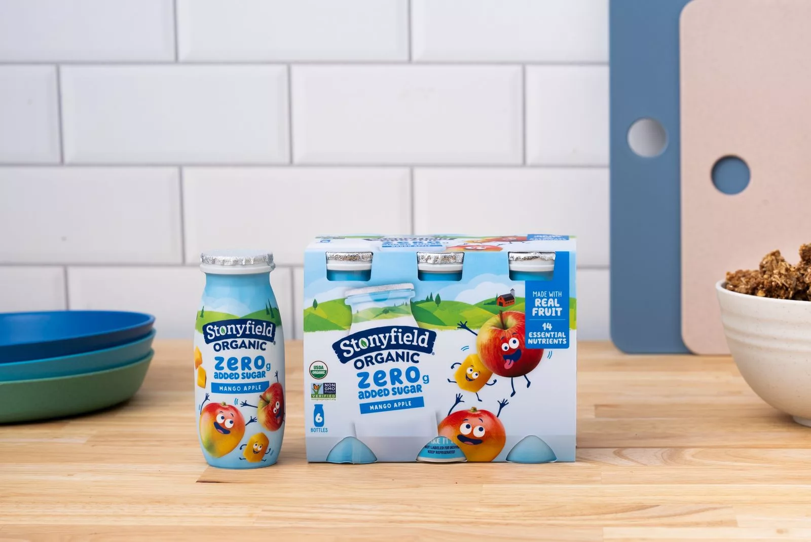 Stonyfield's new drinks