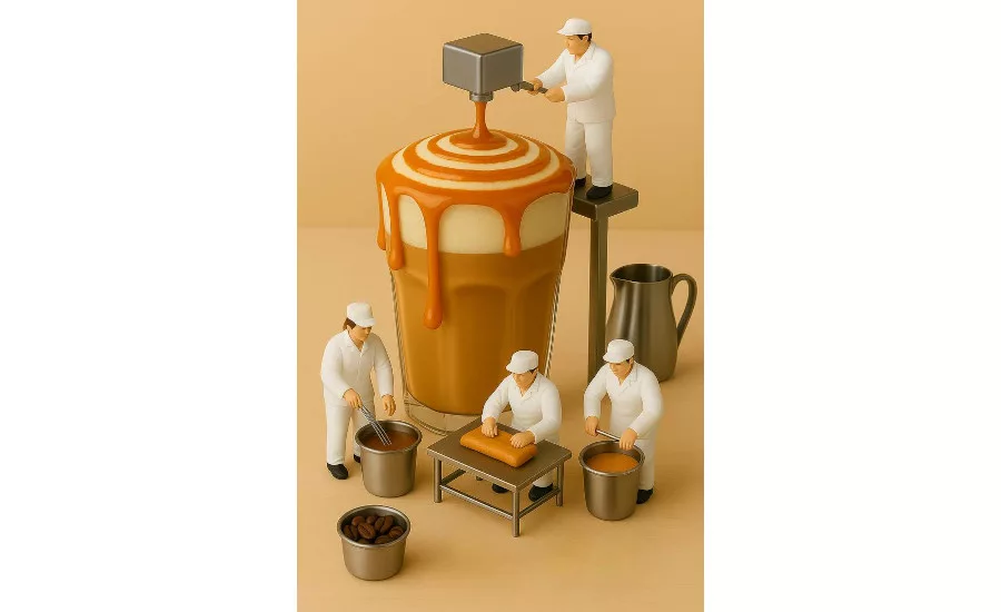 caramel miso latte
