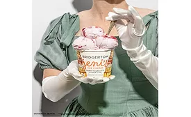 Jeni's releases Bridgerton flavors