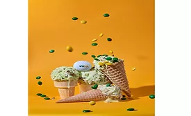 Novel Ice Cream and WM team for new flavor