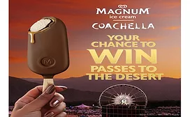 Magnum Ice Cream named Coachella sponsor
