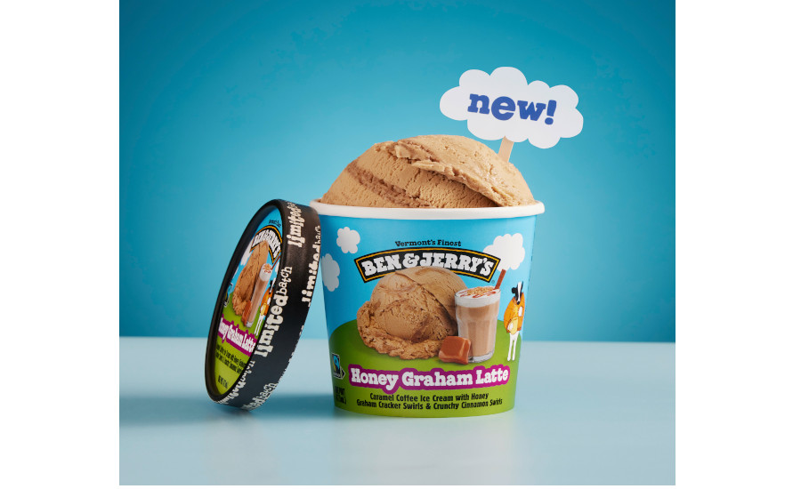 Ben & Jerry's introduces Honey Graham Latte flavor | Dairy Foods