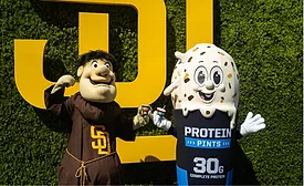 Protein Pints to be sold at Padres games