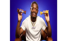 SNICKERS teams with Carnell Tate