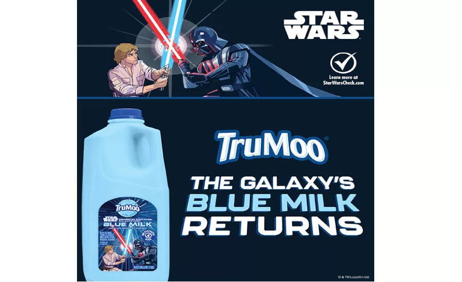 Tru Moo brings back blue milk