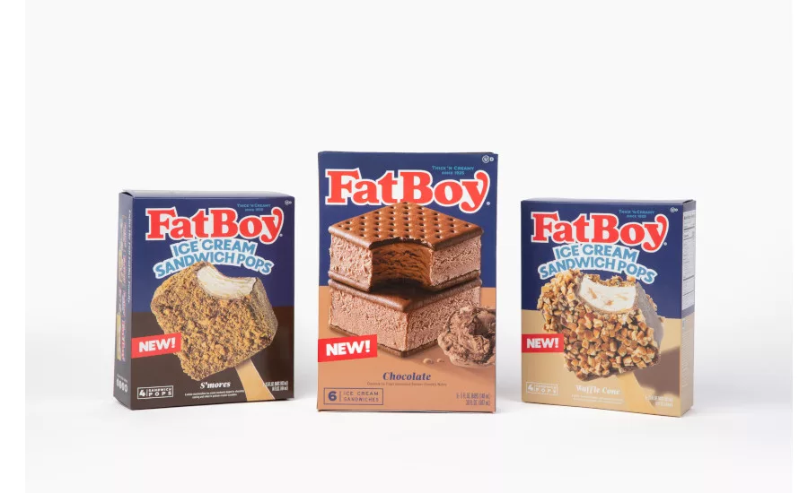 FatBoy debuts three ice cream sandwiches