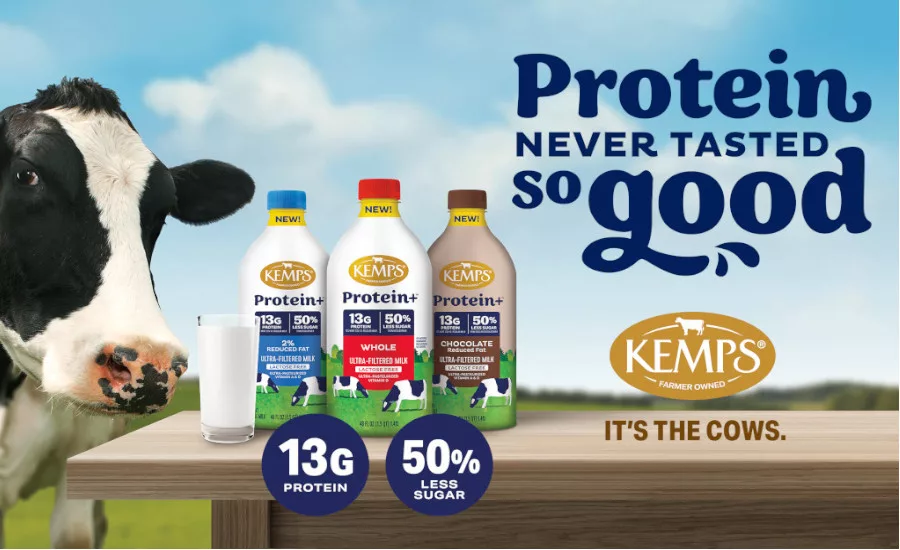 Kemps debuts new milk products