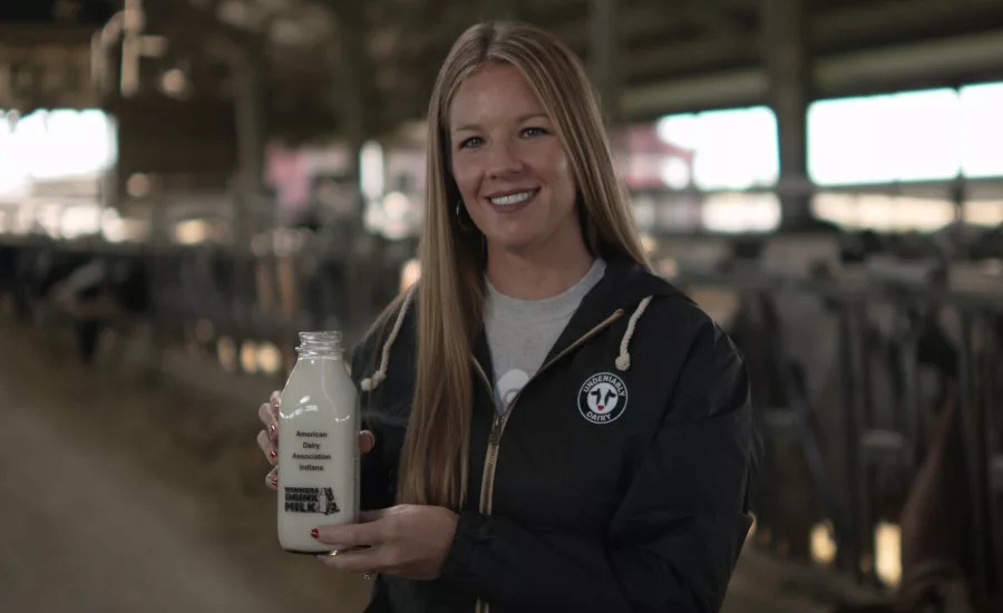Ashley Stockwell to reward winning Indy 500 driver with milk